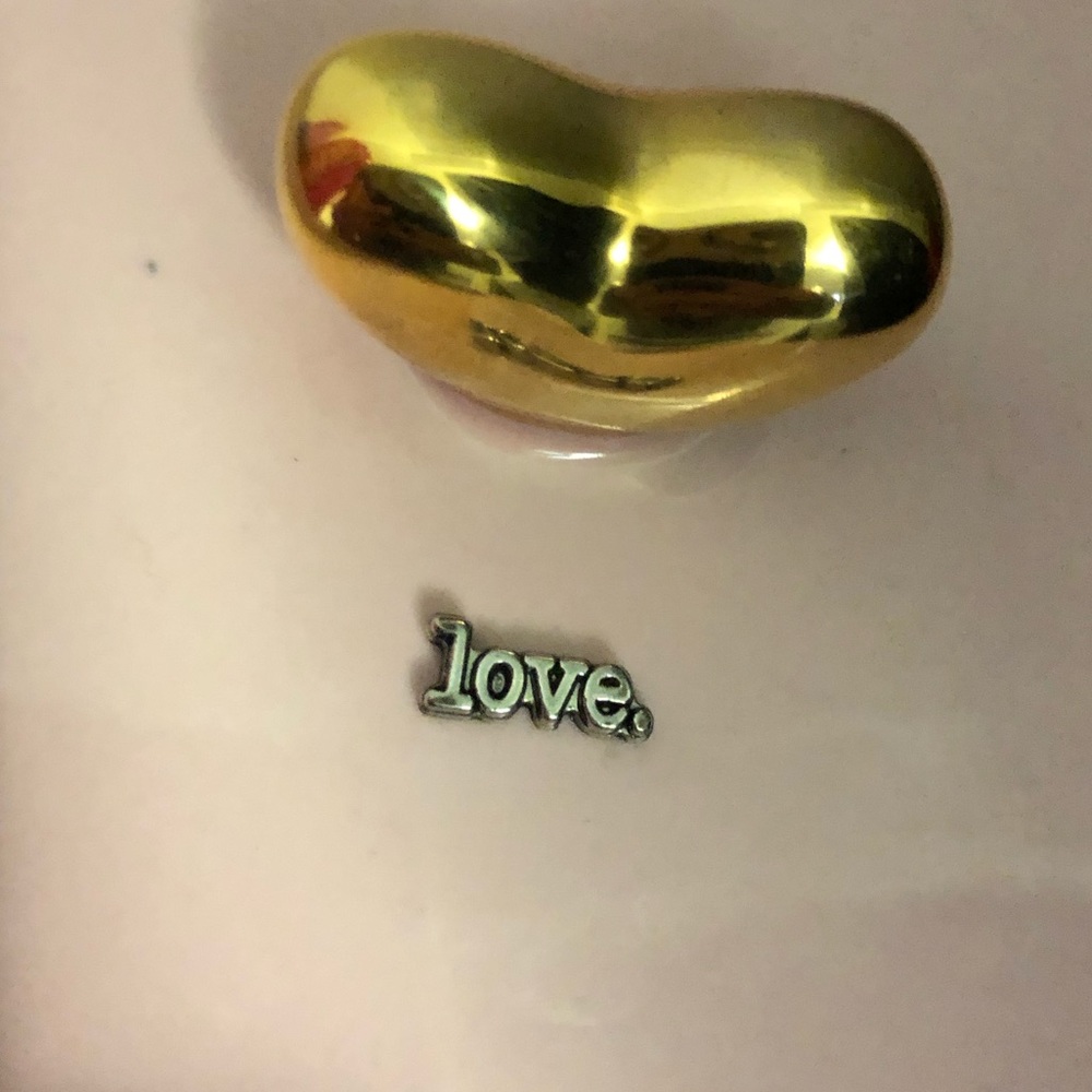 Origami owl love charm